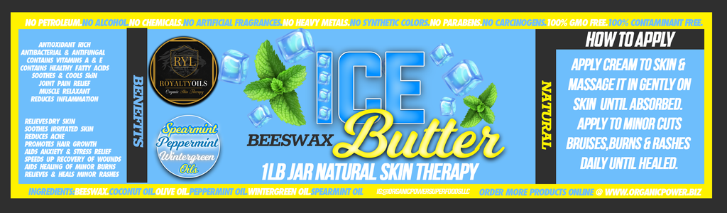 Organic Ice Butter (1 lb Jar)