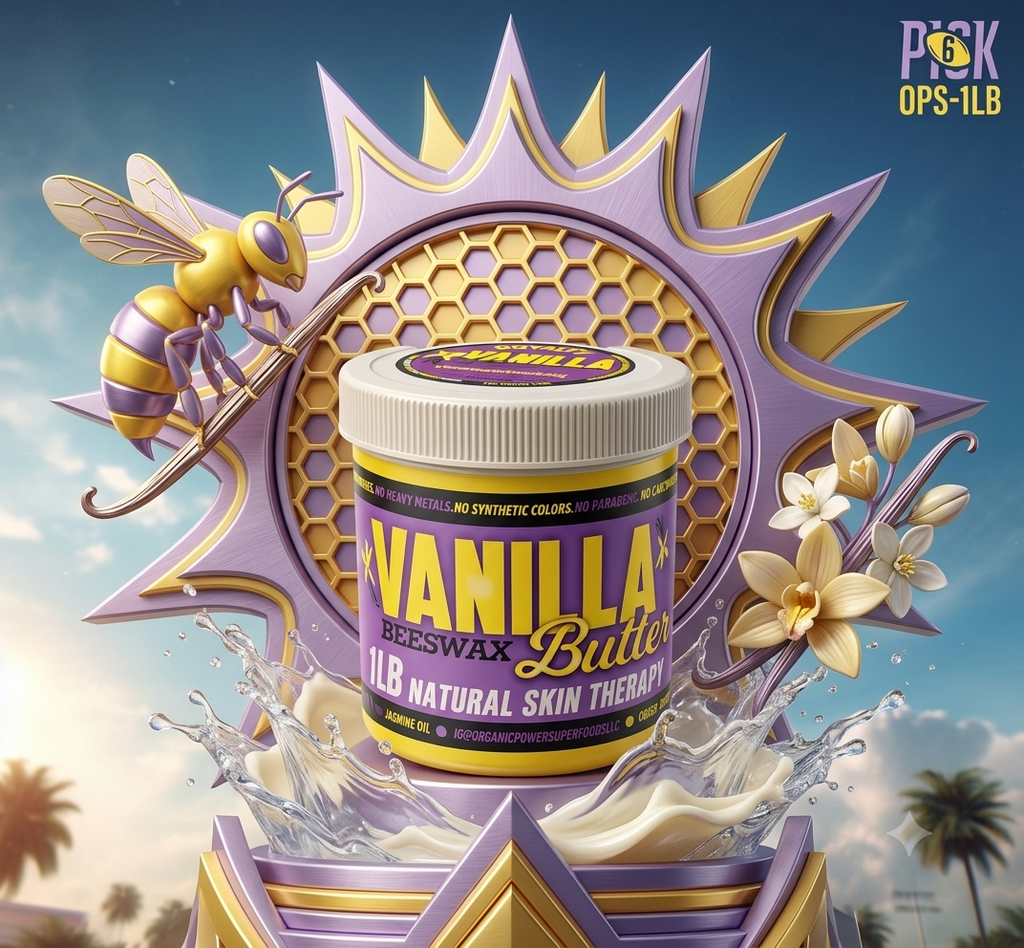 Organic Vanilla Butter (1lb Jar)