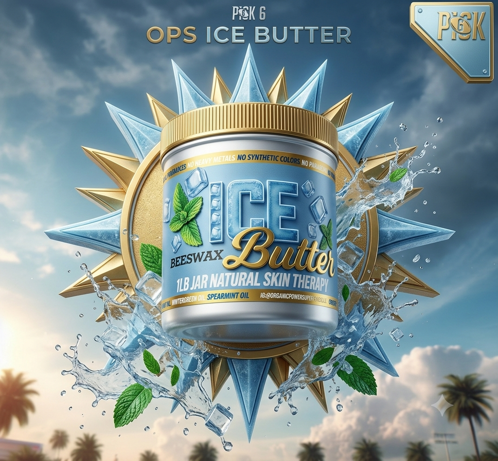 Organic Ice Butter (1 lb Jar)